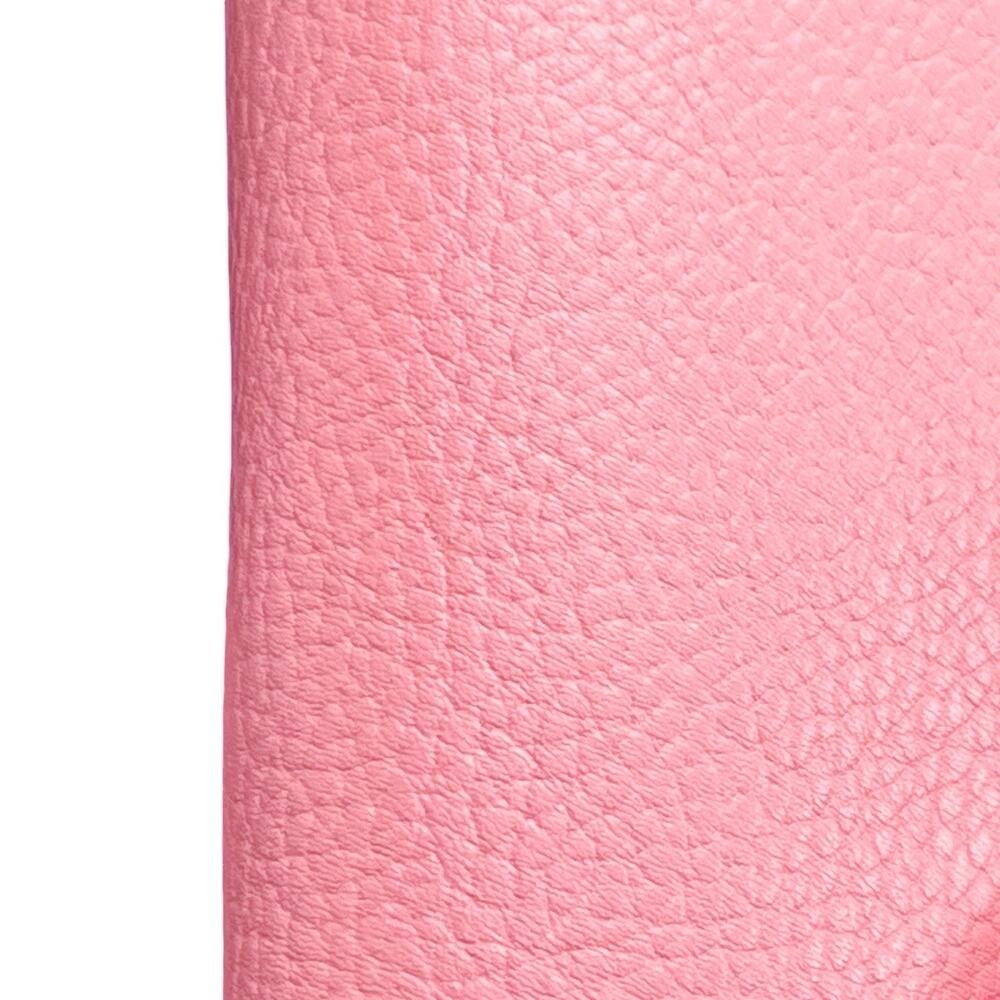 Kate Spade Leila Medium Compact Bifold Wallet Pebbled Leather Peachy Rose - Picture 8 of 12